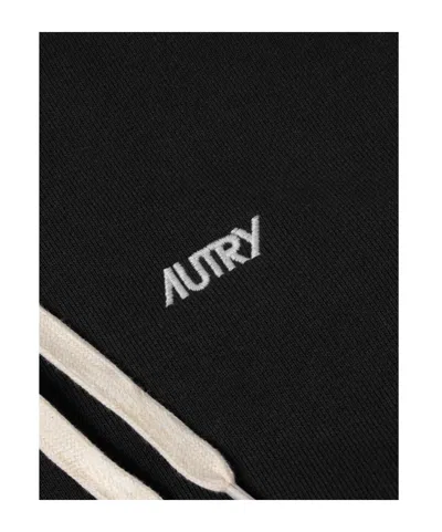 Autry Long-sleeve Sweatshirt In Black