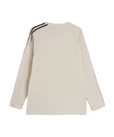 Y-3 Oversized Gradient Stripes Long Sleeve T-shirt In Neutral