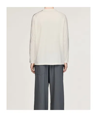 Y-3 Oversized Gradient Stripes Long Sleeve T-shirt In Neutral
