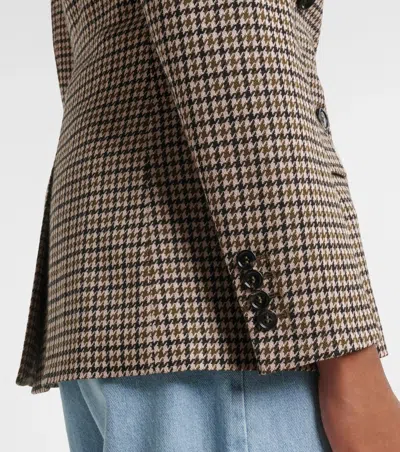 Max Mara Long-sleeved Suit Jacket In Multi