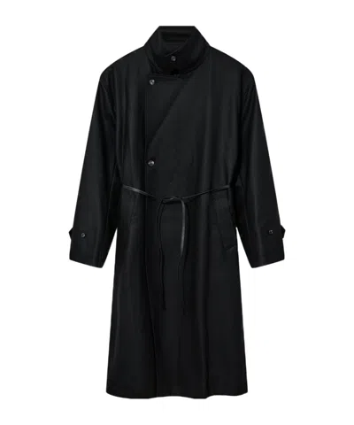 Ssstein Oversized Coat In Black