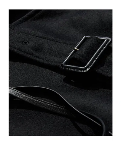 Ssstein Oversized Coat In Black