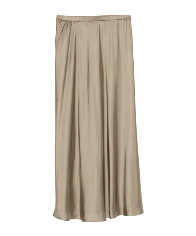 Samsoe & Samsoe Samiley Satin-finish Skirt In Multi