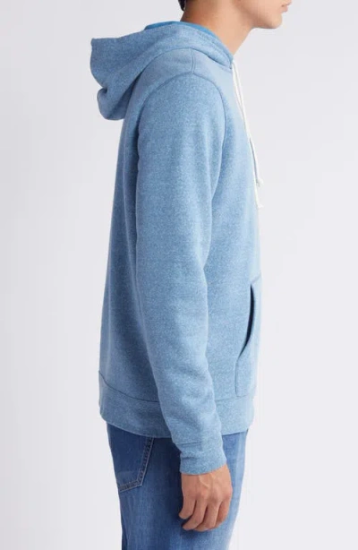 Threads 4 Thought Fleece Pullover Hoodie In Blue