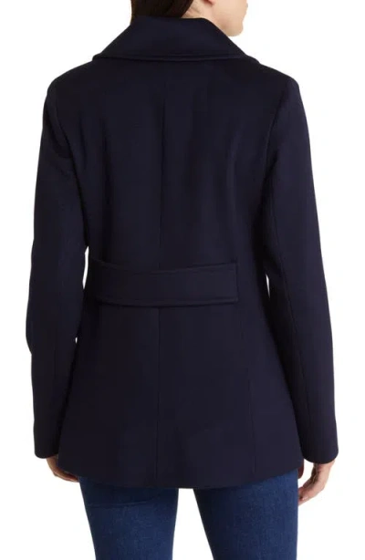 Fleurette Ali Wool Peacoat In Blue