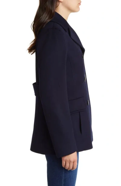 Fleurette Ali Wool Peacoat In Blue