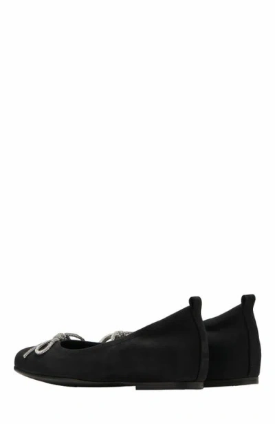Abeo Cadence Bow Ballet Flat In Black
