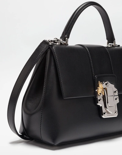 Shop Dolce & Gabbana Medium Lucia Leather Bag