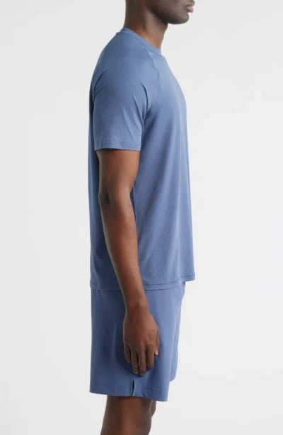 Zella Endurance Performance T-shirt In Blue