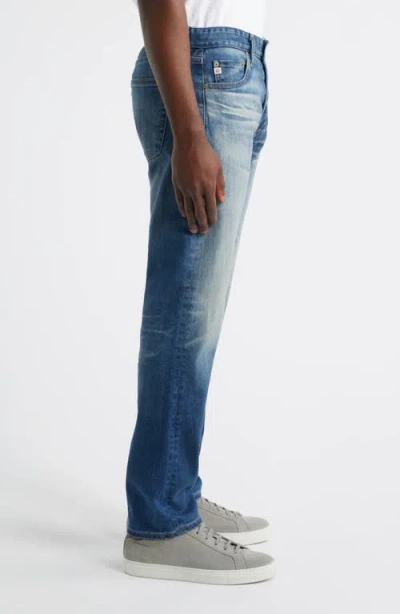 Ag Everett Slim Straight Jeans In Blue
