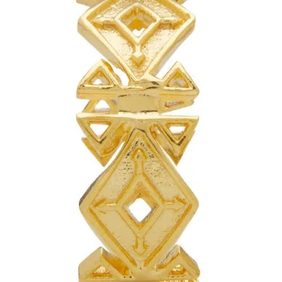 Dhwani Bansal Safa Hoops In Pattern