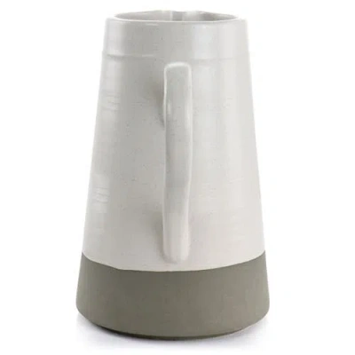 Gibson Milbrook Large 60oz Serving Pitcher In White