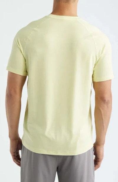 Zella Endurance Performance T-shirt In Yellow