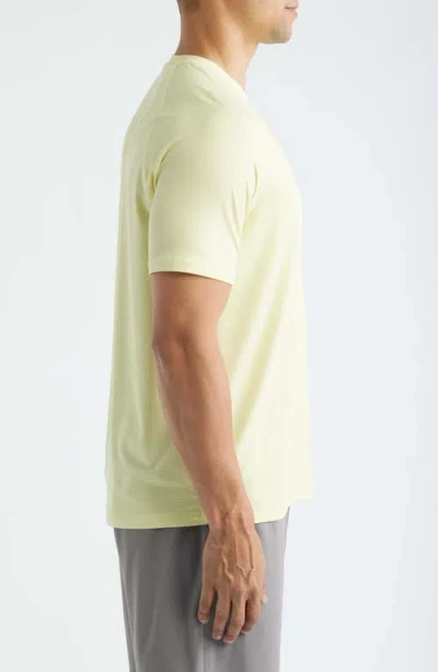Zella Endurance Performance T-shirt In Yellow