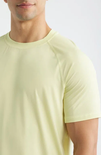 Zella Endurance Performance T-shirt In Yellow