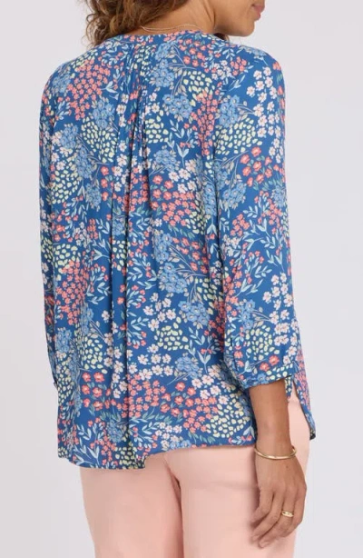 Nydj Pintuck Top In Multi