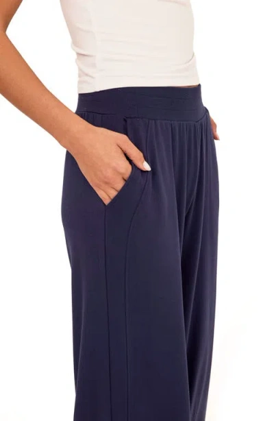 Threads 4 Thought Esmeralda Feather Wide Leg Pants In Blue