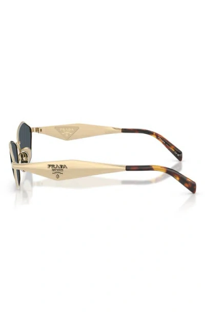 Prada Geometric-frame Sunglasses In Black