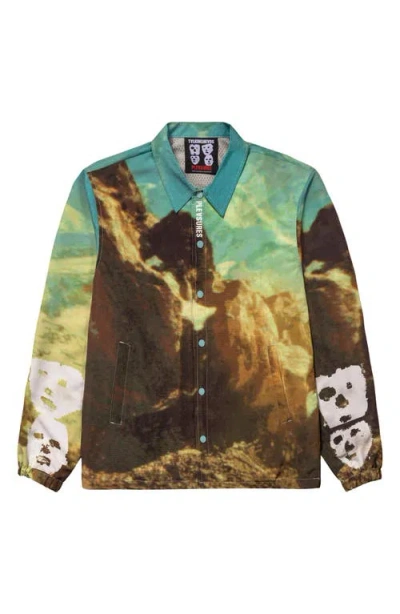 Pleasures Remain Graphic-print Jacket In Multi