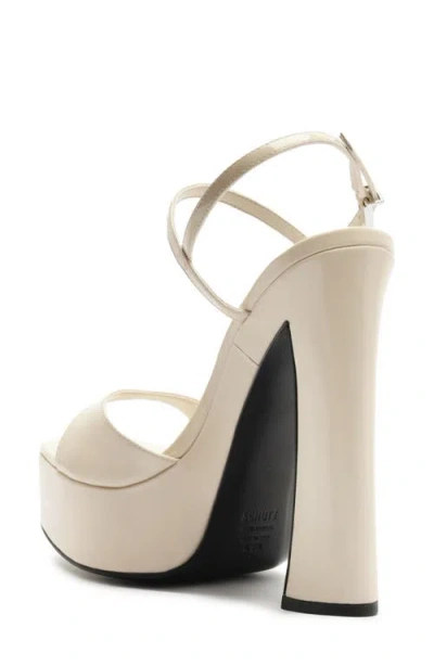 Schutz Arlene Platform Sandal In Neutral