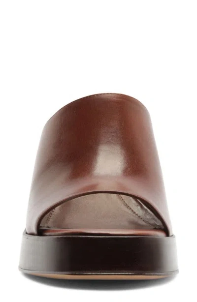 Schutz Rowan Platform Sandal In Brown