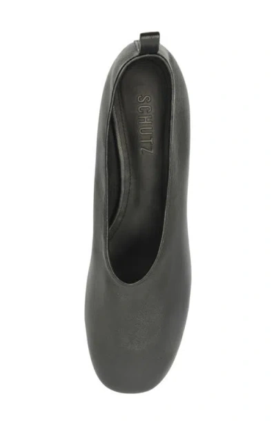 Schutz Hadley Flat In Black