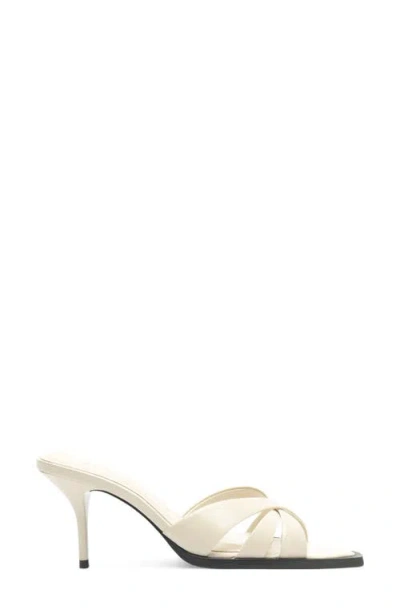 Schutz Keefa Leaf Mule In Neutral