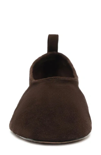 Schutz Hadley Flat In Brown