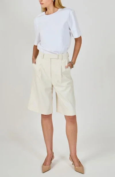 Endless Rose Basic Cotton T-shirt In White