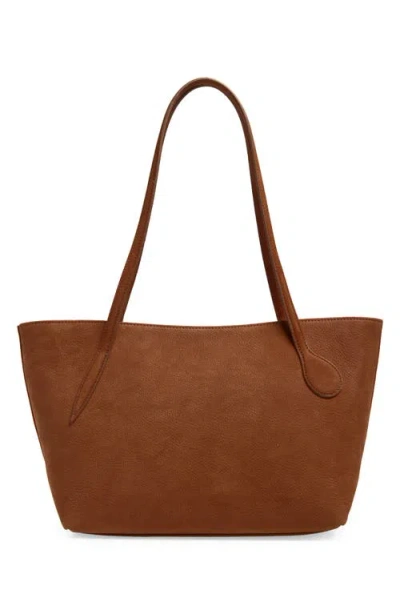 Liffner Midi Sprout Leather Tote In Pattern