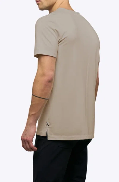 Cuts Ao Split Hem T-shirt In Gray