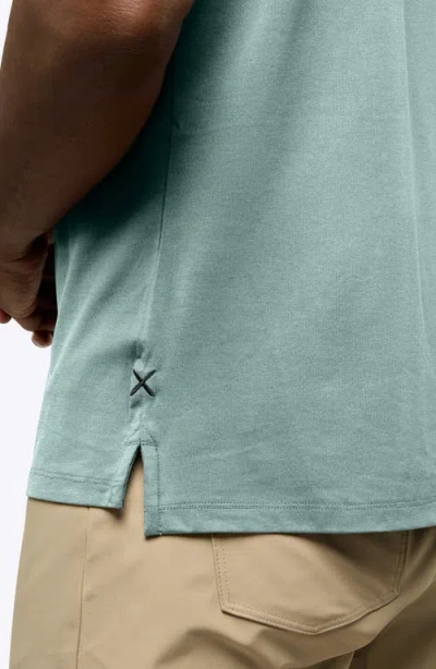 Cuts Ao Split Hem T-shirt In Green