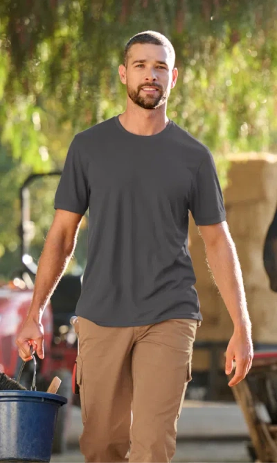 Strauss Performance T-shirt In Gray