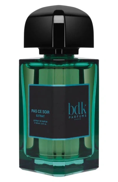Bdk Parfums Pas Ce Soir Extrait Extrait De Parfum In Transparent