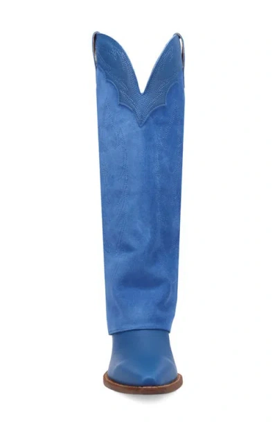 Dingo Wild Fire Western Boot In Blue