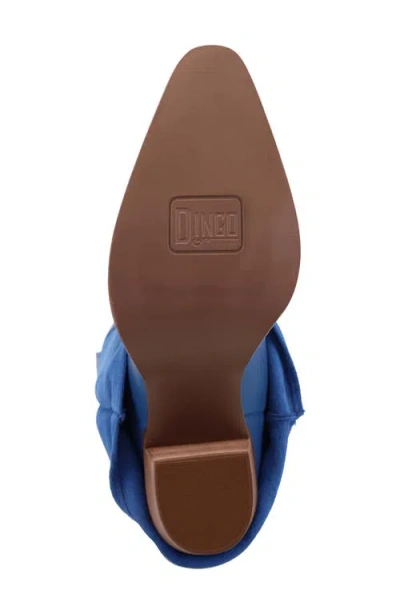Dingo Wild Fire Western Boot In Blue