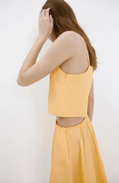 Mango Crop Cotton Camisole In Multi