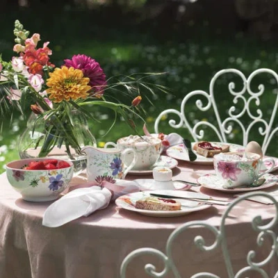 Villeroy & Boch Mariefleur Basic 4 Piece Place Setting D, S, Rb, M In Multi