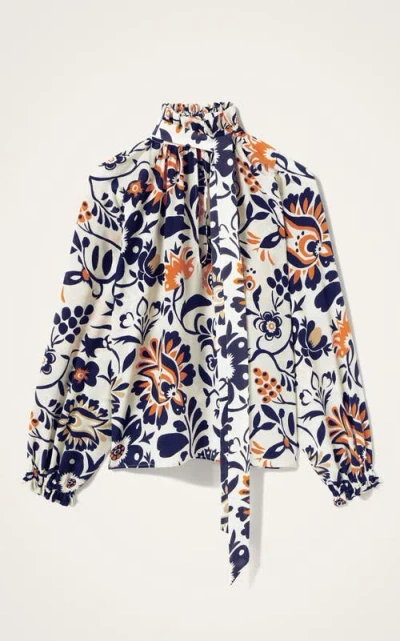 La Doublej Cerere Blouse In Multi