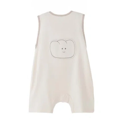 Banblu Bear Pocket Romper In Multi
