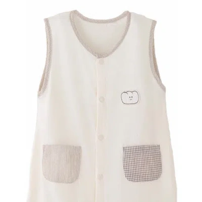 Banblu Bear Pocket Romper In Multi