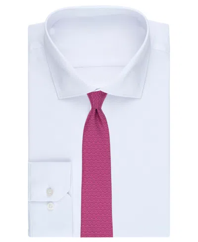 Perry Ellis Portfolio Men's Tarrant Solid Tie In Pink