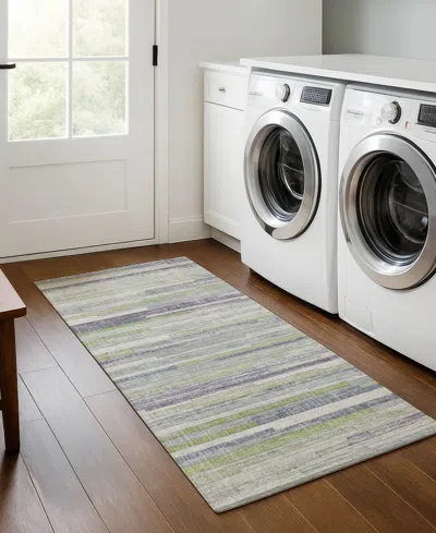 Addison Mayfield Amf2000 2'3"x7'6" Runner In Blue