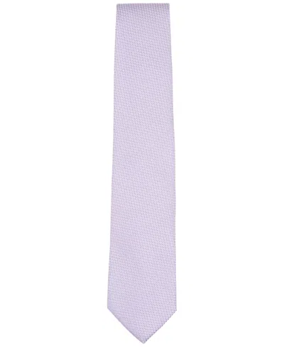 Perry Ellis Men's Classic Solid Pattern Tie In Pink
