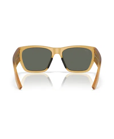 Costa Del Mar Suenos 57mm Polarized Rectangular Sunglasses In Gold