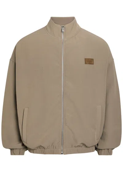 Amiri Patch Cady Track Jacket In Neutral