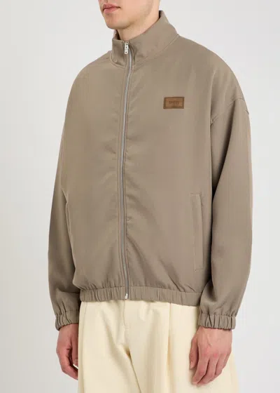 Amiri Patch Cady Track Jacket In Neutral