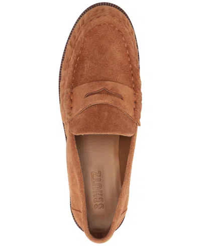 Schutz Tyche 로퍼 In Brown