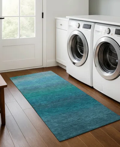 Addison Mayfield Amf2012 2'3"x7'6" Runner In Blue