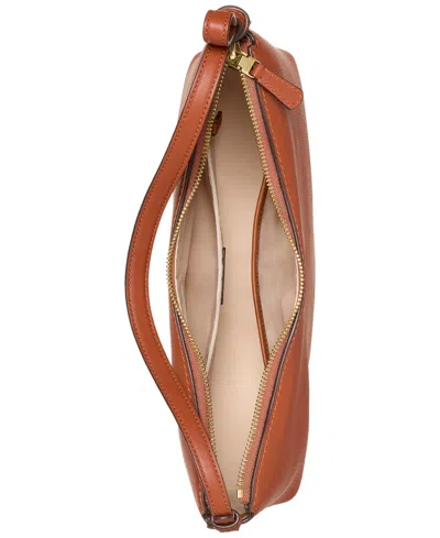 Kate Spade Loop Medium Pebbled Leather Shoulder Bag In Brown